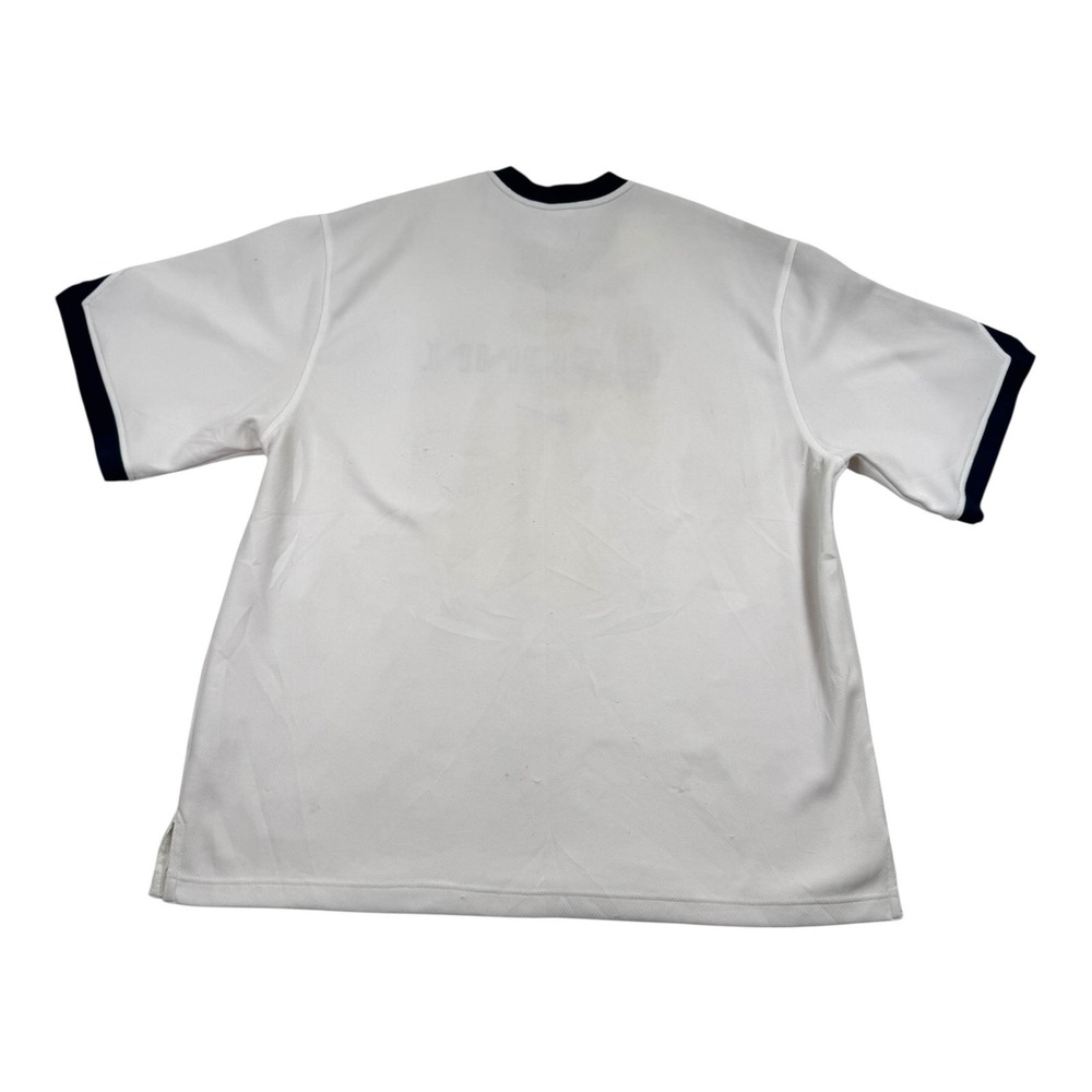 Vtg 90's UConn Huskies Warm Up Shirt Jersey 2XL Nike White NCAA Basketball - Picture 2 of 7